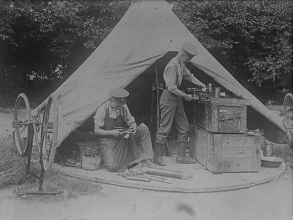 British training - mechanics, between c1915 and 1918. Creator: Bain News Service