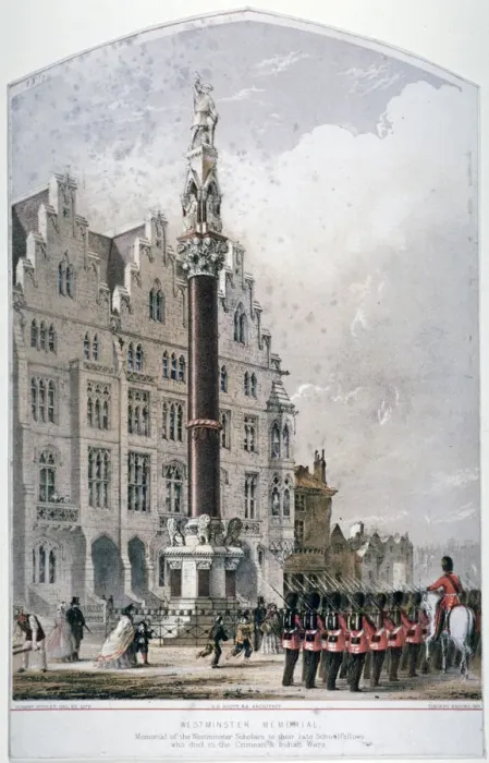 Framed Print : Broad Sanctuary, Westminster, London, c1865. Artist: Robert Dudley Framed Print : Broad Sanctuary, Westminster, London, c1865. Artist: Robert Dudley
