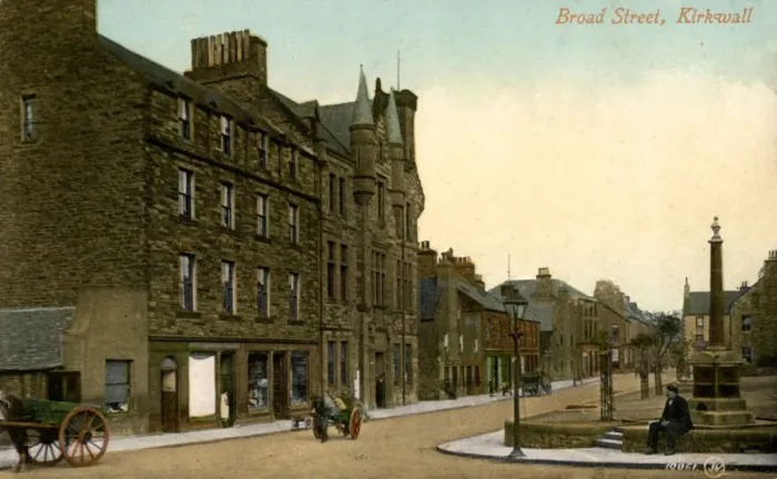Framed Print : Broad Street, Kirkwall, Orkney, Scotland, 20th century Framed Print : Broad Street, Kirkwall, Orkney, Scotland, 20th century