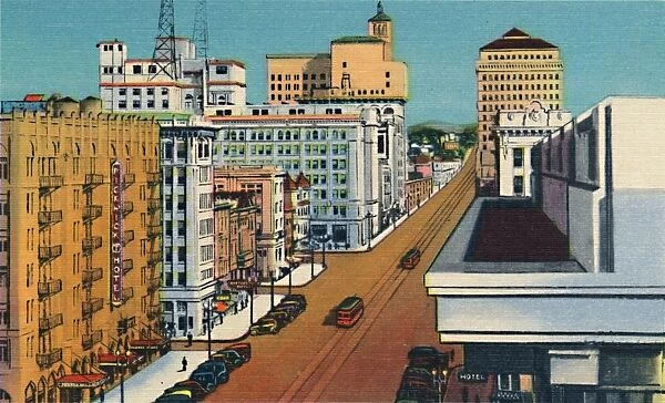 Broadway. San Diego, California, c1941