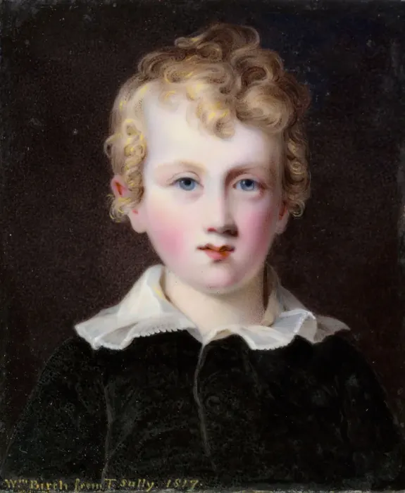 Framed Print : Brock Livingston Delaplaine, 1817. Creator: William Russell Birch Framed Print : Brock Livingston Delaplaine, 1817. Creator: William Russell Birch
