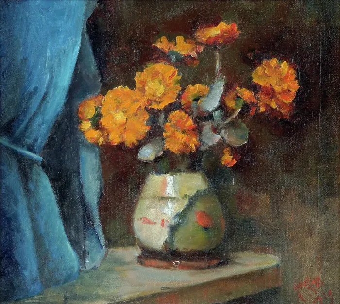 Framed Print : The broken vase, 1929. Creator: Alfred Henry O'Keeffe Framed Print : The broken vase, 1929. Creator: Alfred Henry O'Keeffe