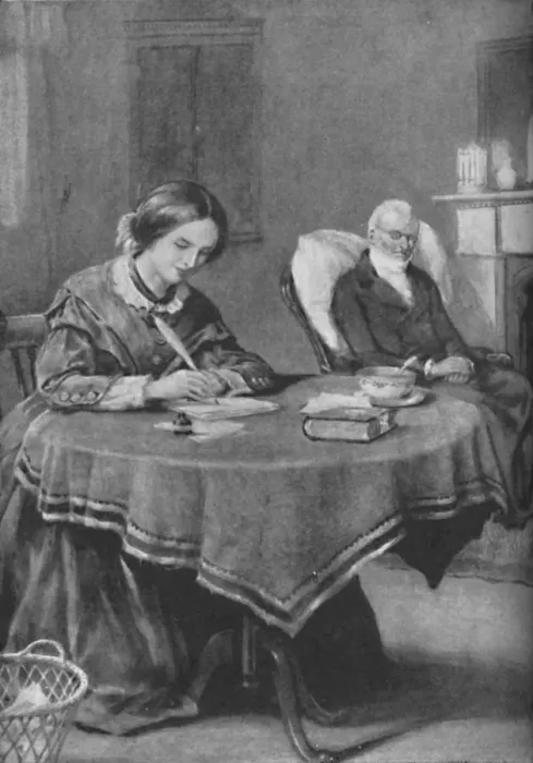 Framed Print : The Brontes - Words Inspired By Hope That Won Renown, c1925 Framed Print : The Brontes - Words Inspired By Hope That Won Renown, c1925
