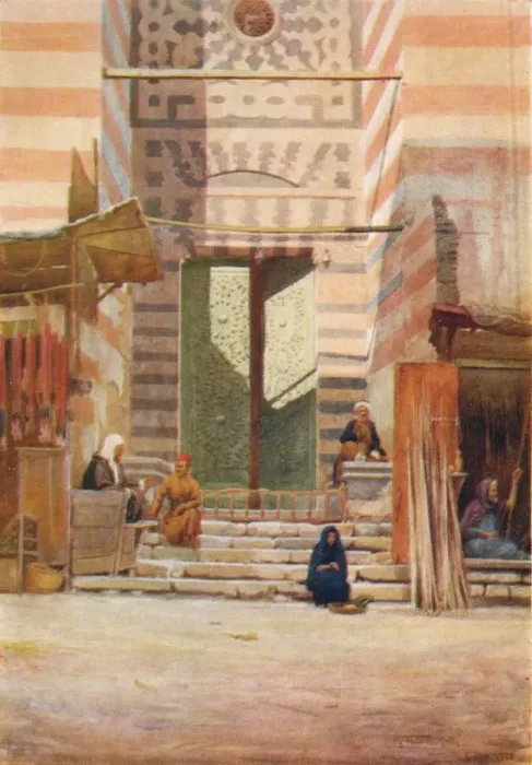 Framed Print : The Bronze Doors of El-Maristan El-Kelaun, c1880, (1904). Artist: Robert George Talbot Kelly Framed Print : The Bronze Doors of El-Maristan El-Kelaun, c1880, (1904). Artist: Robert George Talbot Kelly