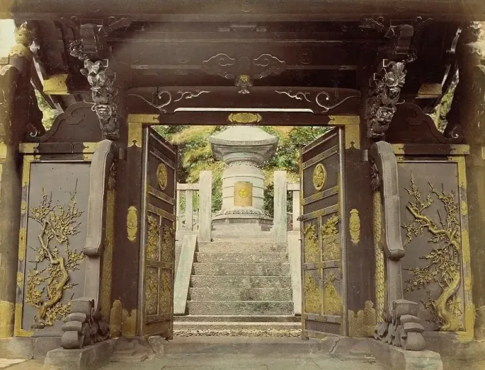Framed Print : The Bronze Gate, 1865. Creator: Unknown Framed Print : The Bronze Gate, 1865. Creator: Unknown