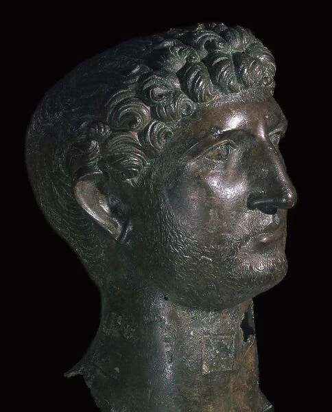Bronze head of Hadrian, 1st century