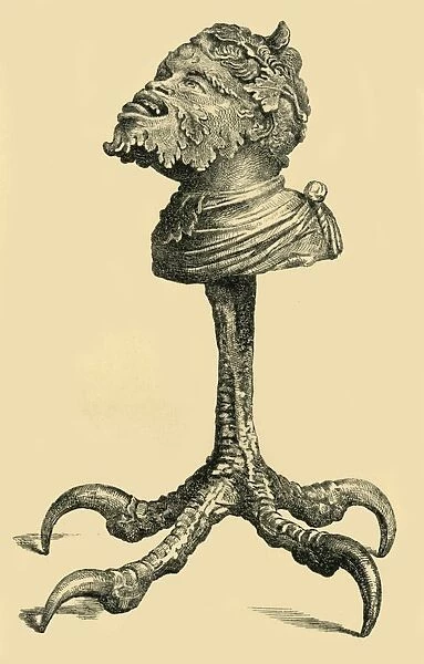 Bronze lamp, c1500-1550, (1881). Creators: Severo Calzetta da Ravenna, J Emms