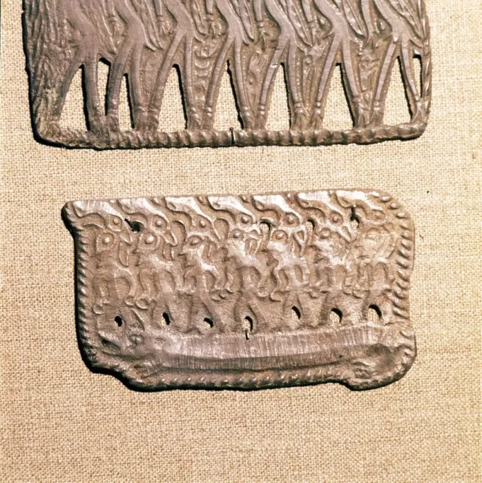 Framed Print : Bronze Plaque from Kama River Tribes, USSR, 3rd century BC-8th century Framed Print : Bronze Plaque from Kama River Tribes, USSR, 3rd century BC-8th century