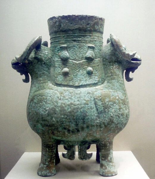 Bronze ritual vessel, Shang dynasty, China, 12th century BC