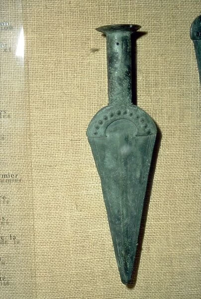 Bronze Sword from hoard found in Abruzzi region, Italy, 1800-1500 BC