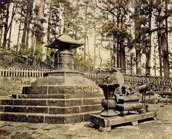 Framed Print : Bronze Tomb, 1865. Creator: Unknown Framed Print : Bronze Tomb, 1865. Creator: Unknown