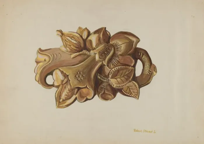 Framed Print : Brooch, c. 1936. Creator: Robert Stewart Framed Print : Brooch, c. 1936. Creator: Robert Stewart
