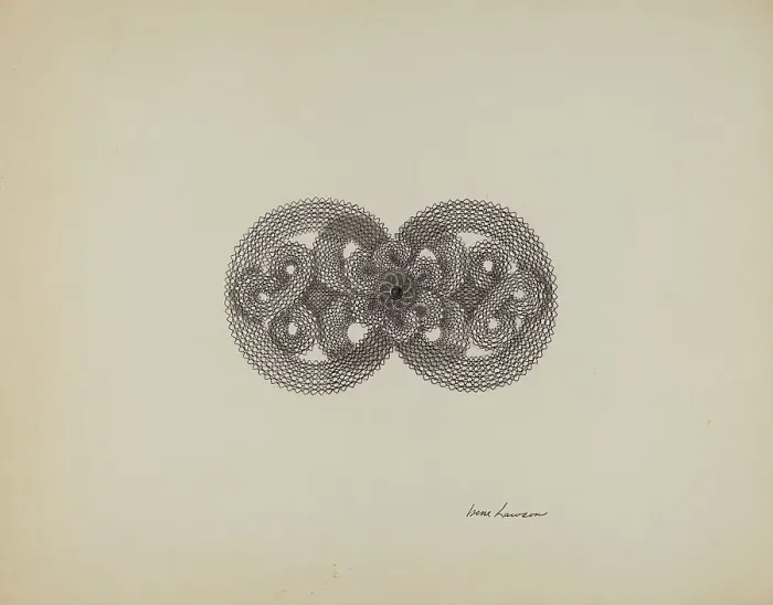 Framed Print : Brooch, c. 1939. Creator: Irene Lawson Framed Print : Brooch, c. 1939. Creator: Irene Lawson