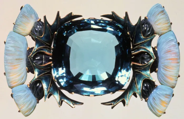 Framed Print : Brooch, late 19th / 20th century. Artist: Rene Lalique Framed Print : Brooch, late 19th / 20th century. Artist: Rene Lalique