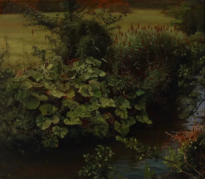 Framed Print : Brook, copy after Johann Wilhelm Schirmer, 1860-1880. Creator: Hjalmar Munsterhjelm Framed Print : Brook, copy after Johann Wilhelm Schirmer, 1860-1880. Creator: Hjalmar Munsterhjelm