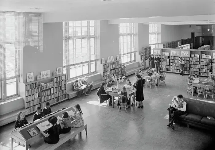 Framed Print : Brooklyn Public Library (Ingersoll Memorial), Prospect Park Plaza, Brooklyn, 1941. Creator: Gottscho-Schleisner, Inc Framed Print : Brooklyn Public Library (Ingersoll Memorial), Prospect Park Plaza, Brooklyn, 1941. Creator: Gottscho-Schleisner, Inc