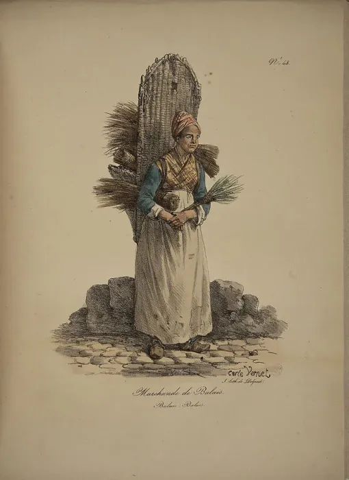 Framed Print : Broom seller. From the Series Cris de Paris (The Cries of Paris), 1815. Creator: Vernet, Carle (1758-1836). Broom seller. From the Series Cris de Paris (The Cries of Paris), 1815. Creator: Vernet, Carle (1758-1836) Framed Print : Broom seller. From the Series Cris de Paris (The Cries of Paris), 1815. Creator: Vernet, Carle (1758-1836). Broom seller. From the Series Cris de Paris (The Cries of Paris), 1815. Creator: Vernet, Carle (1758-1836)