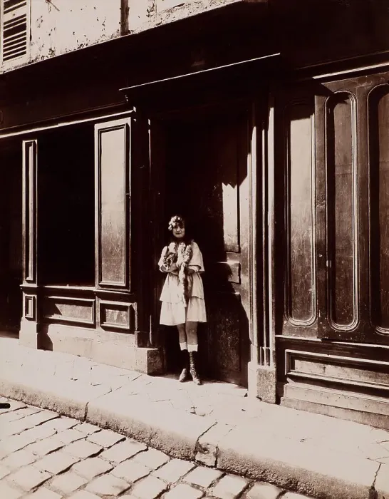 Framed Print : Brothel, Petite Place, Versailles, 1921. Creator: Eugene Atget Framed Print : Brothel, Petite Place, Versailles, 1921. Creator: Eugene Atget
