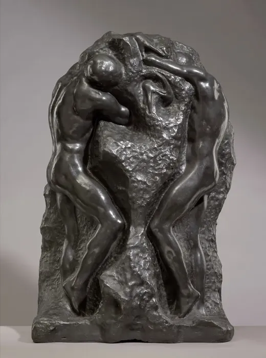 Framed Print : Brotherly Love, modeled 1886-87. Creator: George Grey Barnard Framed Print : Brotherly Love, modeled 1886-87. Creator: George Grey Barnard
