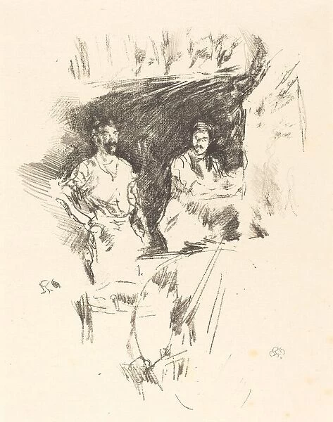 The Brothers, 1895  /  1896. Creator: James Abbott McNeill Whistler