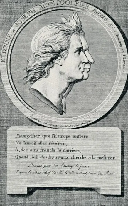 Framed Print : The Brothers Montgolfier, 18th century, (1910). Artist: JC De Mayr Framed Print : The Brothers Montgolfier, 18th century, (1910). Artist: JC De Mayr