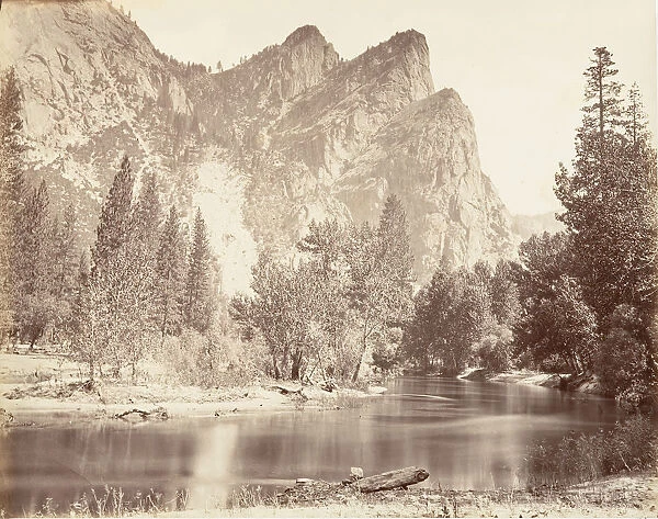 The Three Brothers, Yosemite, ca. 1872, printed ca. 1876