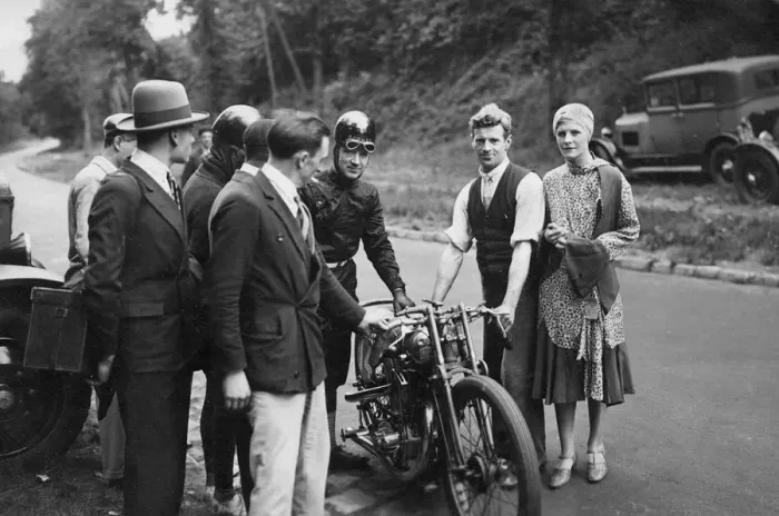 Framed Print : Brough Superior, Le Vack, Montlhery 1924. Creator: Unknown Framed Print : Brough Superior, Le Vack, Montlhery 1924. Creator: Unknown