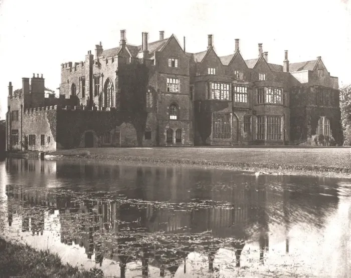 Framed Print : Broughton Castle, Banbury, Oxfordshire, 1894. Creator: Unknown Framed Print : Broughton Castle, Banbury, Oxfordshire, 1894. Creator: Unknown