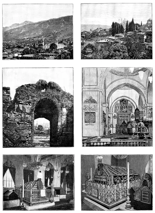 Framed Print : Broussa, in Asia Minor, the ancient Turkish capital, 1890. Creator: Unknown Framed Print : Broussa, in Asia Minor, the ancient Turkish capital, 1890. Creator: Unknown