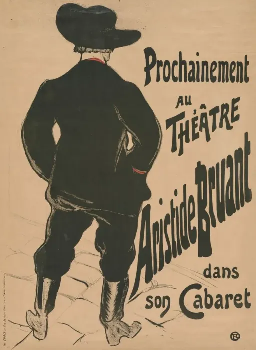 Framed Print : Bruant au Mirliton, 1894. Creator: Henri de Toulouse-Lautrec (French, 1864-1901) Framed Print : Bruant au Mirliton, 1894. Creator: Henri de Toulouse-Lautrec (French, 1864-1901)