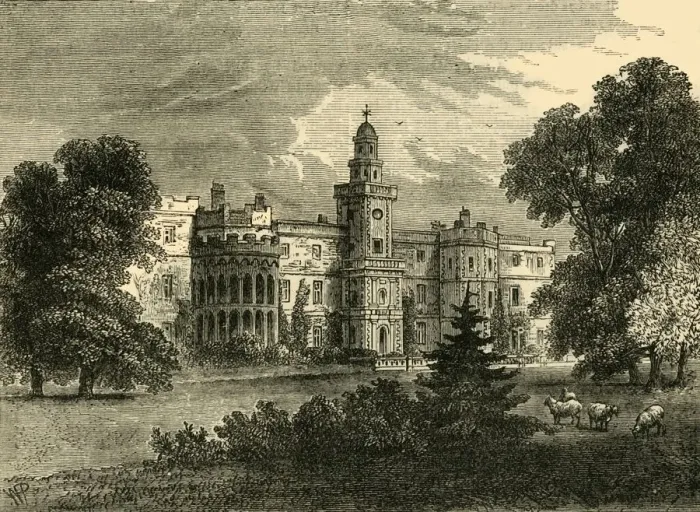 Framed Print : Bruce Castle, c1876. Creator: Unknown