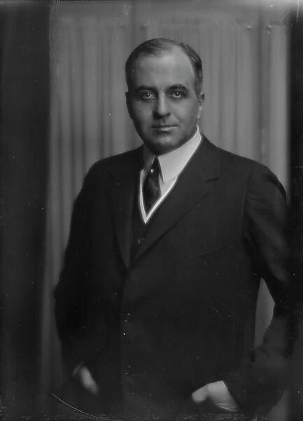 Bruce, J.M. Mr. portrait photograph, 1916. Creator: Arnold Genthe