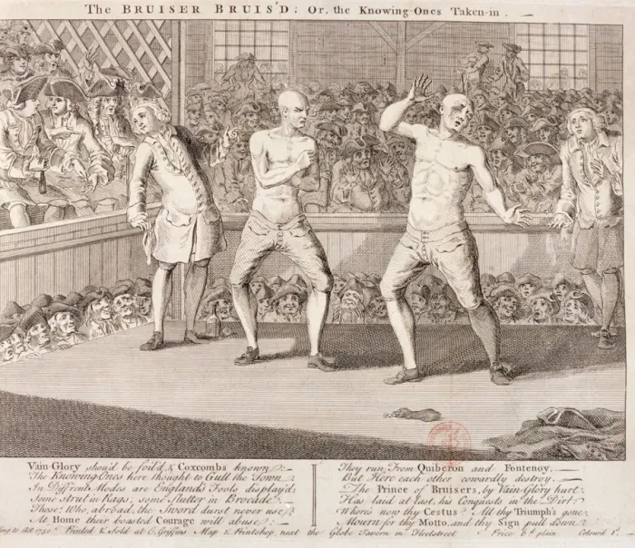 Framed Print : The Bruiser Bruis d, 1750 Framed Print : The Bruiser Bruis d, 1750