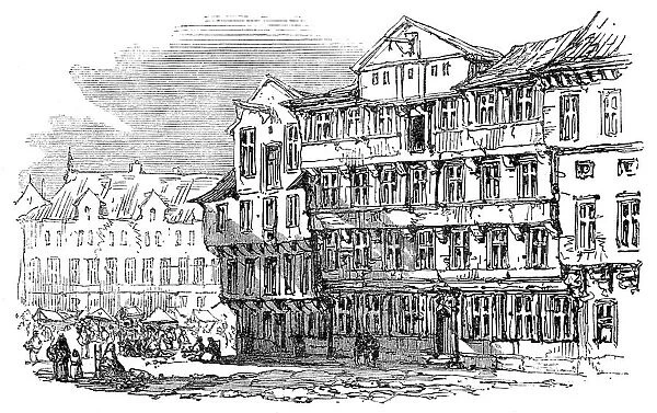 Brunswick: the Market-place, 1864. Creator: Unknown