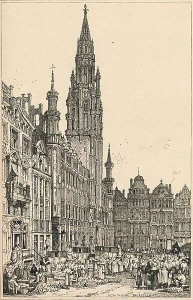 Brussels, c1820 (1915). Artist: Samuel Prout