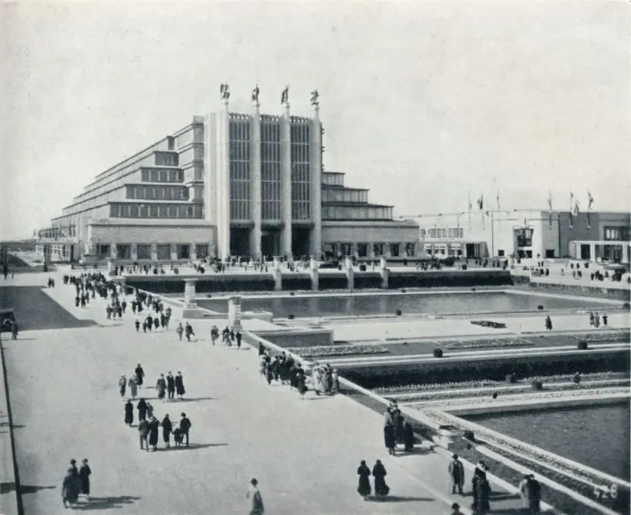 Framed Print : Brussels: The Universal and International Exhibition, 1935 Framed Print : Brussels: The Universal and International Exhibition, 1935