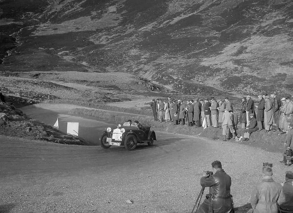 BSA McEvoy Special of Michael McEvoy at the RSAC Scottish Rally, Devils Elbow, Glenshee, 1934