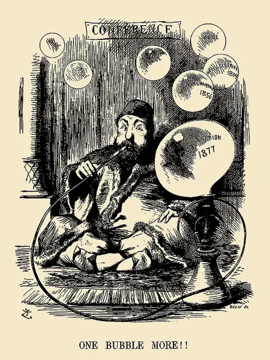 Framed Print : One Bubble More!! (From Punch Magazine), 1877. Creator: Tenniel, Sir John (1820-1914) Framed Print : One Bubble More!! (From Punch Magazine), 1877. Creator: Tenniel, Sir John (1820-1914)