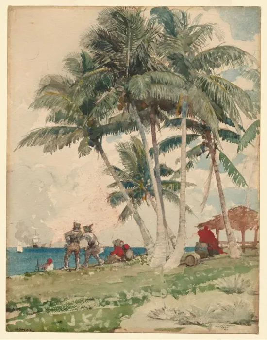 Framed Print : The Buccaneers, 1885. Creator: Winslow Homer (American, 1836-1910) Framed Print : The Buccaneers, 1885. Creator: Winslow Homer (American, 1836-1910)