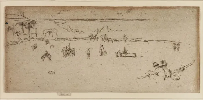 Framed Print : The Bucking Horse, Wild West, 1887. Creator: James Abbott McNeill Whistler Framed Print : The Bucking Horse, Wild West, 1887. Creator: James Abbott McNeill Whistler