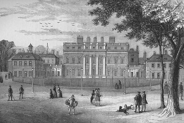 Buckingham House, Westminster, London, in 1775, c1875 (1878)