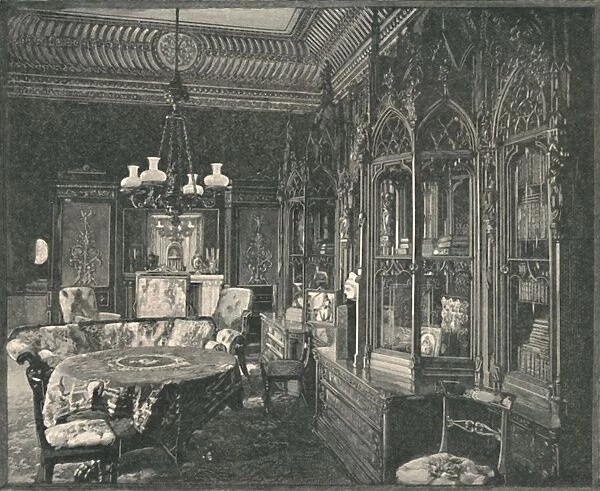 Buckingham Palace: The Prince Consorts Music-Room, 1886