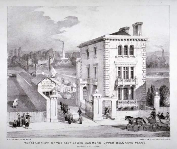 Framed Print : Buckingham Palace Road, Westminster, London, c1840. Artist: Charles Joseph Hullmandel Framed Print : Buckingham Palace Road, Westminster, London, c1840. Artist: Charles Joseph Hullmandel