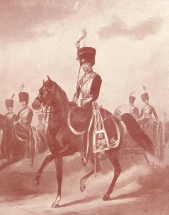 Framed Print : Buckinghamshire Artillery Corps, 1844 (1909). Artist: John Harris Junior Framed Print : Buckinghamshire Artillery Corps, 1844 (1909). Artist: John Harris Junior