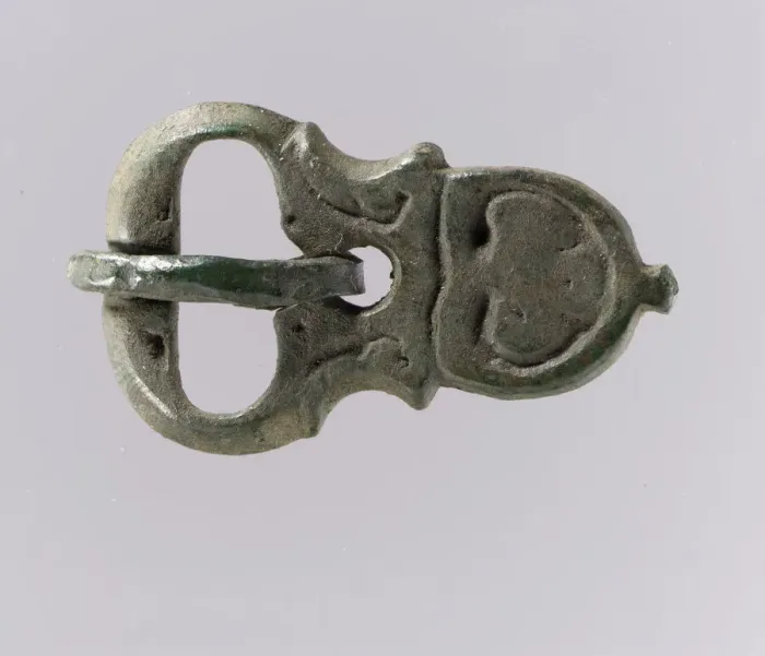 Framed Print : Buckle, Byzantine, 5th-6th century. Creator: Unknown Framed Print : Buckle, Byzantine, 5th-6th century. Creator: Unknown
