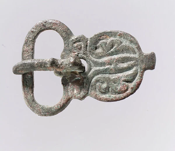 Buckle, Byzantine, 6th-7th century. Creator: Unknown