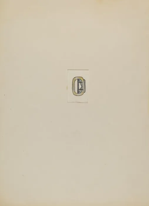 Framed Print : Buckle, c. 1936. Creator: Charles Criswell Framed Print : Buckle, c. 1936. Creator: Charles Criswell