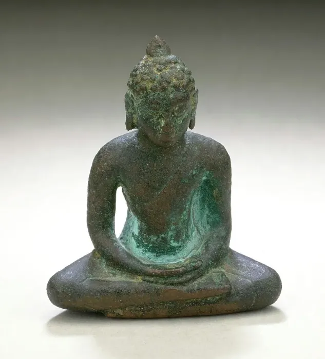 Framed Print : Buddha Shakyamuni, 8th century. Creator: Unknown