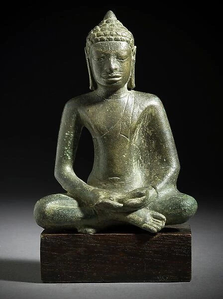 Buddha Shakyamuni (image 1 of 2), 8th-9th century. Creator: Unknown