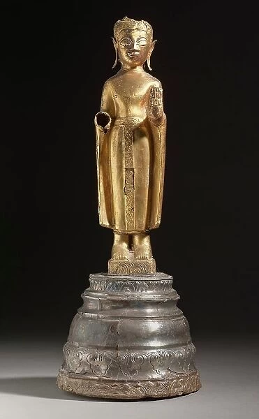 Buddha Shakyamuni (image 1 of 3), 17th century. Creator: Unknown